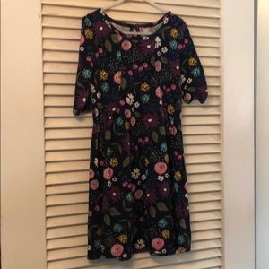 2-3/4 sleeve kids dresses